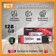 Ramsta R900 128GB 256GB 512GB 1TB M.2 PCIE Nvme Solid State Drive SSD (R: 2200MB/s | W: 1900MB/s)