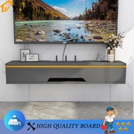 ZG TV Cabinet Light Luxury Solid Wood Simple Small Family Living Room Set-top Box Shelf Wall Mounted Tv Console