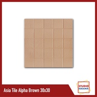 Keramik Lantai Kamar Mandi Asia Tile Alpha Cream 30x30