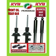 KYB PERODUA KANCIL ALL ABSORBER FRONT AND REAR 1SET=4PCS KYB NEW ORIGINAL KYB SUSPENSION CAR