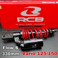 RCB Absorber Flow-S Honda Clikc Vario 125 Vario 150 330mm Racing Boy FLOW S Absorber RED ACCESSORIES