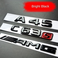 Mercedes Benz AMG Logo AMG Emblem A35 A45 C63 E63 CLA45 GLA45 Logo Sticker