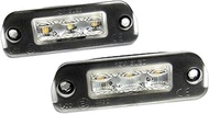 2x LED Licence Number Plate Light White Canbus, for MB W164 X164 W251 oil M GL R Class Auto Registra