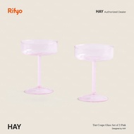 HAY Tint Coupe Glass, Set of 2