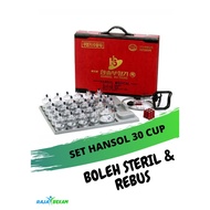 Set Bekam Hansol 30 Cup Tahan Air Panas + Original Made In Korea [FREE 6 VIDEO TUTORIAL BEKAM]