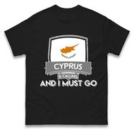 Cyprus Flag T Shirt, Cyprus is Calling And i Must Go Gift T Shirt