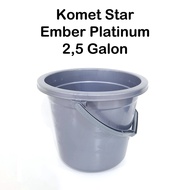 Comet Bucket 2.5 Gallon Platinum