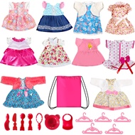 ARTST 23 PCS Alive-Baby-Doll-Clothes and Accessories 10-12-Inch-Baby-Doll-Clothes - with Bib Tablewa