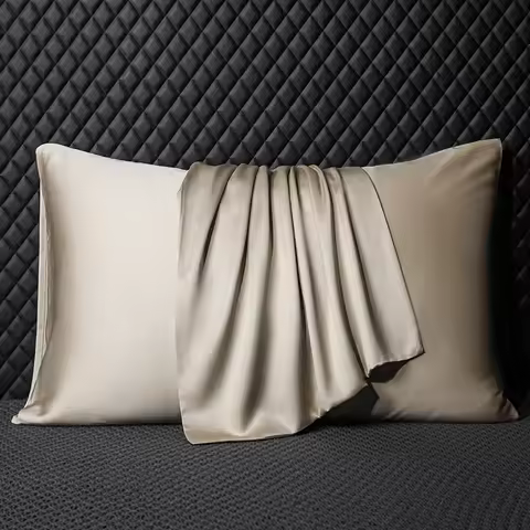 Pure Mulberry Silk Pillowcase 100% Natural Silk Pillow Cover 40*60cm 50*70cm Qeen King Size Pillowca