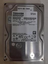 TOSHIBA 1TB 桌上型 SATA3 硬碟 使用時數6000多小時