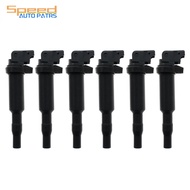 6PCS IGNITION COILS 0221504470 Suit For BMW 330i 525i 528i Set of 6