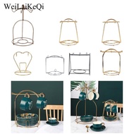 WeiLaiKeQi Coffee Mug Rack Drainer Coffee Corner Mug Holder Metal Mug Drying Rack for Glass Bottles 