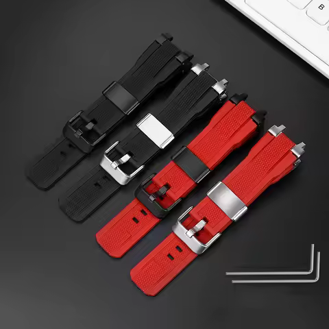Fashion Durable Rubber WatchBands For Casio G-SHOCK MTG-B1000 G1000 MTGB1000 Sports Strap Silicone M
