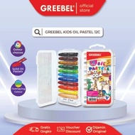 GREEBEL Crayon 12 colors Greebel Oil Pastel/ 12 Colors Oil Pastel Set