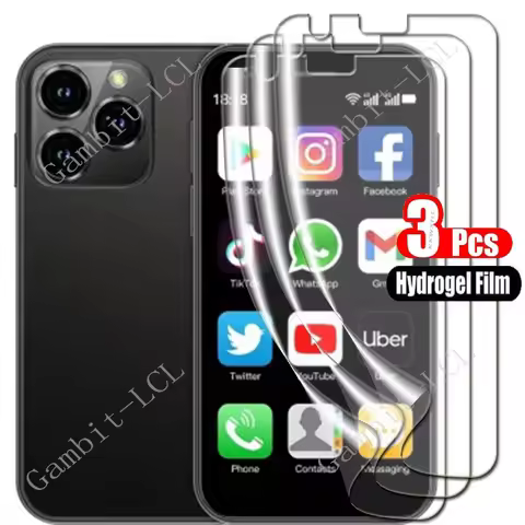 For Soyes XS16 3" SoyesXS16 XS15 SoyesXS15 Mini Phone Hydraulic HD Soft Hydrogel Film Full Protectiv
