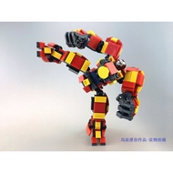 Building Blocks MOC CN-07 Iron Man Coating Version October Building Blocks moc Mecha