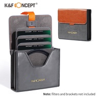 K&F Concept Filter Case for Round or Square ND CPL 100x100mm กระเป๋าใส่ฟิลเตอร์แบบกลมและสี่เหลี่ยม K