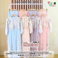 dress sheina kids - ceruty babydoll full furing