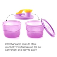 Tupperware Twinkle Baby Snack Cup and Snack Cup Dispenser 110ml - 1 set