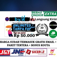 sale Kartu Perdana By U by Telkomsel Unlimited 7 Hari Tanpa FUP