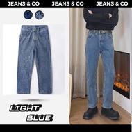 Men's LIGHT BLUE JEANS - JEANS & CO -- LIGHT BLUE REGULAR JEANS