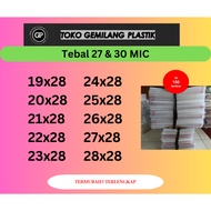 (THICK) OPP Plastic Clothes Plastic Clothes/ Garment Plastic/ Bread Plastic/ 19x28/ 20x28/ 21x28/ 22