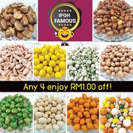 [500g] Aneka Kacang Putih Ipoh Buntong Original Muruku mix nuts beans makanan halal raya snacks food keropok kerepek ubi