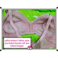 ❃₪36-46 BC cup Bra Saiz Besar Span Nipis Plus Size Wire-free/Non Steel Ring Thin Sponge Ladies Bra 3 Hook 大码薄海绵无钢圈内衣