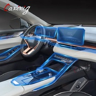 For Haval H6 2021 Car Interior Center Console Clear TPU Protective Film For Haval H6 2021 Accessorie