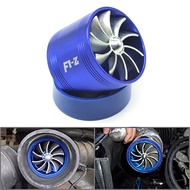 F1-Z 64Mm Không Khí Xe Hơi Intake Tiết Kiệm Nhiên Liệu Khí Turbo Turbonator Quạt Đơn Tuabin Siêu Sạc