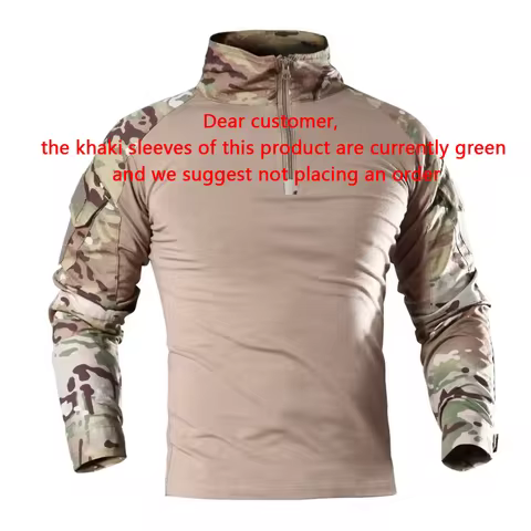 Tactical Shirt Combat Shirt Multicam Combat Shirt Airsoft Shirt Camouflage Combat Shirt Chemise Comb
