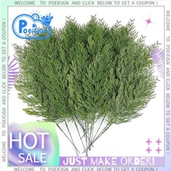 40 Pcs Artificial Cedar Sprigs Faux Cedar Spray Branches Cedar Cypress Stems Pine Picks Green