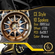 CE Style 10 Spokes 18X9.5JJ 6x139.7 Bronze
