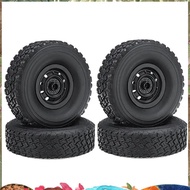 4Pcs 67mm Tire Wheel Tyre for  C14 C24 C34 C44 C24-1 FJ40 1/16 RC Car Upgrade Parts Spare Accessorie