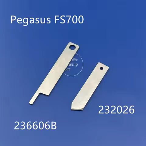 236606B Upper Knife 232026 Upper Knife Auxiliary Plate for Pegasus FS700 FS700P Flatseamer Coverstit