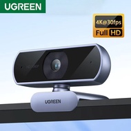 UGREEN 4K FHD Webcam Camera 8MP for PC PDAF Auto Focus Dual AI Noise-Cancelling Mics Webcam Camera