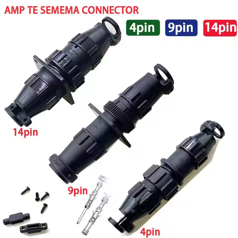 AMP/TE 4P/9P/14 Pin SMEMA Aviation Connector Auto Sensor Plug & Socket SMT Equipment Signal Connecto