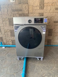 เครื่องซักผ้า อบผ้า ฝาหน้า ระบบสแกนจ่าย QR CODE และหยอดเหรียญ เหมาะสำหรับทำธุรกิจรับซักผ้า