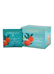 FORTNUM &amp; MASON GREEN TEA WITH MANDARIN TEA BAGS 30G