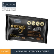 Keto8 Coffee | Bulletproof Keto Coffee with MCT C8 - no added sugar [mental alertness, energy boost,