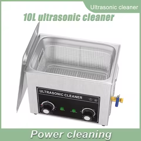 Ultrasonic Cleaner 10L with Timer Heater Ultrasonic Cleaning Machine Dental Jewellery NZ AU Plug Ult