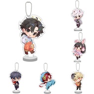 GANTUNGAN Link Click Keyring Stande Anime Acrylic Standee Keychain/ Link Click