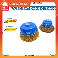 C-MART | Straight rust removal bowl E0008-3, diameter 3", cleans quickly and evenly