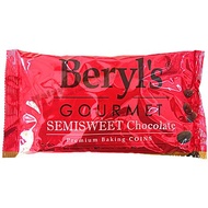 Beryls Semisweet Chocolate Coin 350gm