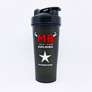 Shaker PLATINUM STAR 750 MBSUPLEMEN MB SUPPLEMENT Bottle Shake Fitness Fitness Gym Milk Whey Protein