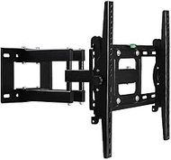 TV Mount,Sturdy Full Motion TV Wall Mount Monitor Wall Bracket with Swivel and Articulating Tilt Arm, Fits 32~55 Inch LCD LED OLED Flat Screens Up to 20Kg and 400X400