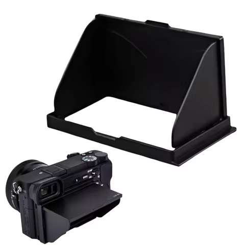 Camera LCD Sunshade For Sony A6500 A6300 A6000 Screen Protector Foldable Hood Light Shield Video Dis