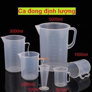 Measuring Cup Quantitative 100ml 250ml 500ml 1000ml High Quality Plastic Quantitative Cup