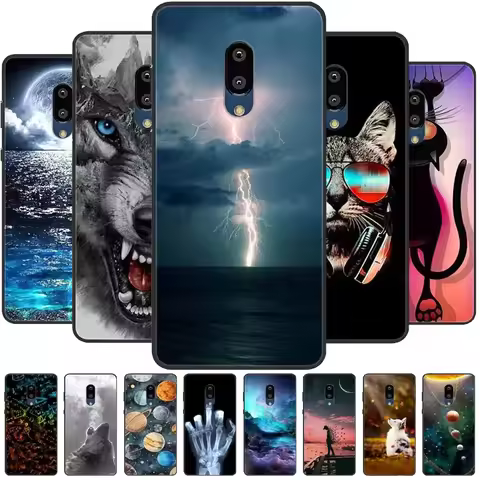 For Sharp Aquos Zero 2 Case Animals Cool Wolf TPU Soft Silicon Cover Phone Cases for Aquos Zero2 Pro