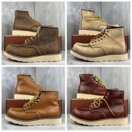 Red Wing 875 經典美產方頭牛皮工裝靴 馬丁鞋 男裝36-45全尺碼 香港現貨